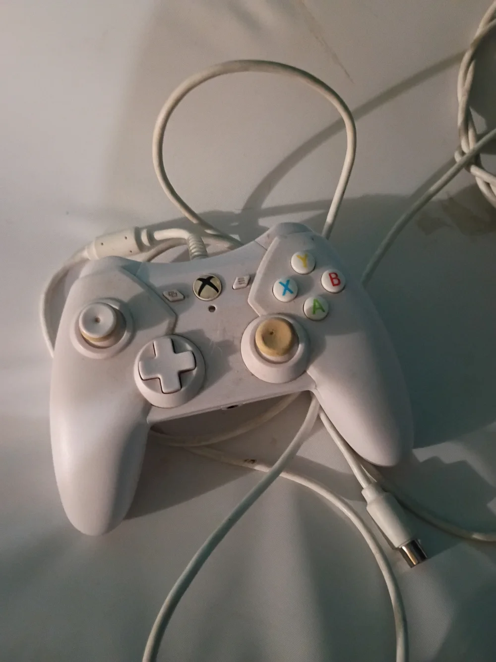 White Power A Wired Game Controller